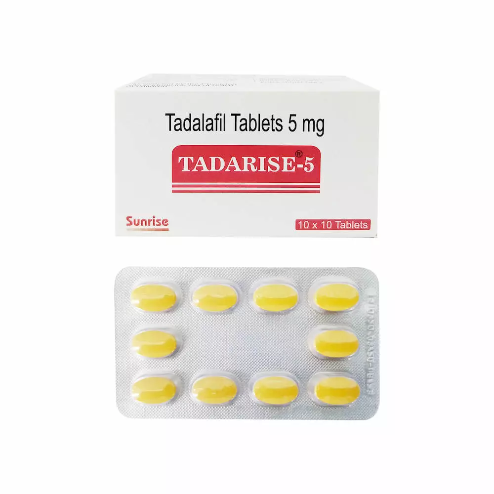 Tadarise-5 Tadalafil 5mg 10 compresse 1 Tadarise-5 Tadalafil 5mg 10 compresse