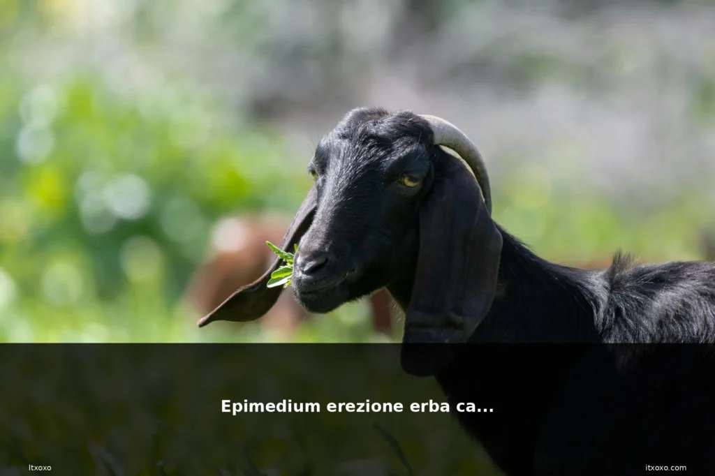 featured epimedium erezione erba capra
